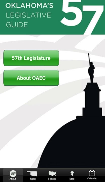 OAEC Oklahoma Legislative Guide Android OAEC Oklahoma Legislative Guide Android